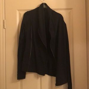 Black Lululemon Side-Zip Jacket
